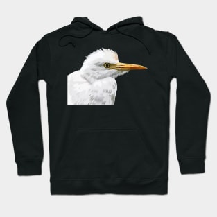 Cattle egret Hoodie